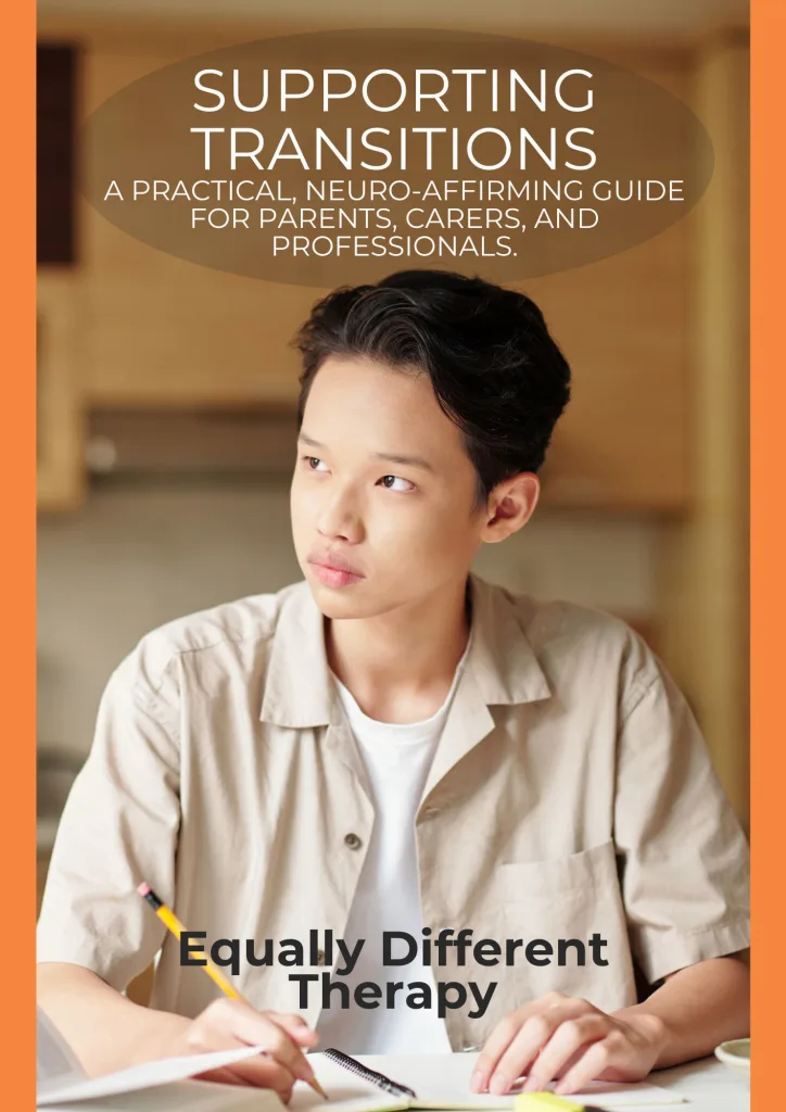 Supporting Transitions eBook by Equally Different Therapy cover