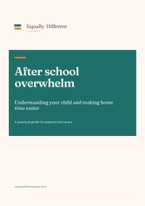 Free eBook After School Overwhelm